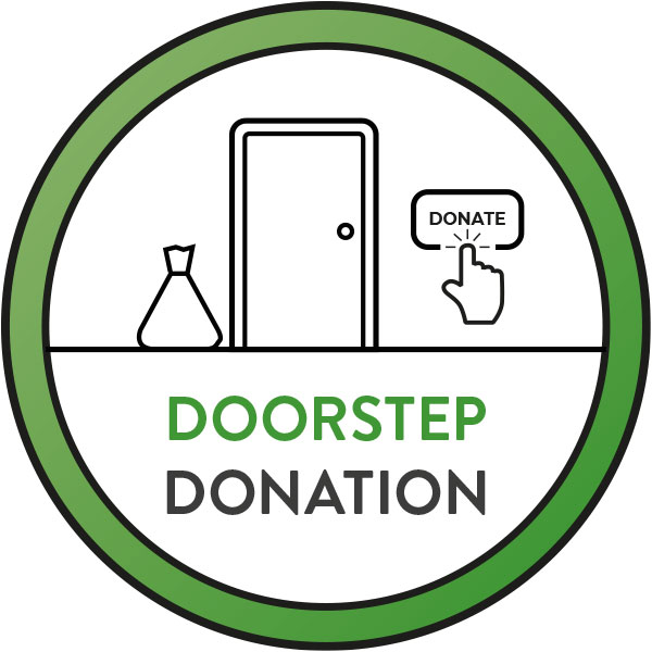 doorstep donation icon